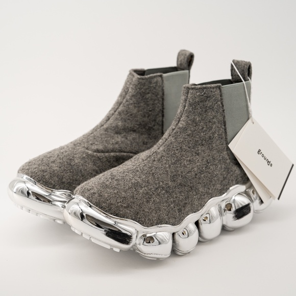 Grounds | Shoes | Size 44 Grounds Jewelry Felt Side Gore Chrome